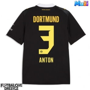 Borussia Dortmund Waldemar Anton #3 Venkovní Dres 2026-27 Krátký Rukáv